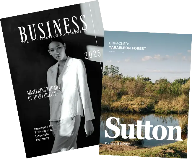 High quality magazine print